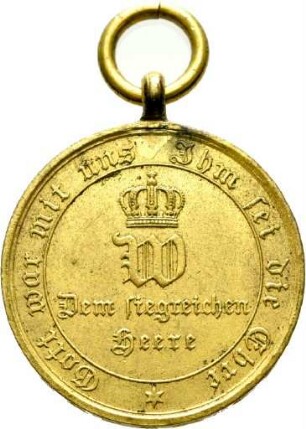Kriegsgedenkmünze für die Feldzüge 1870/71