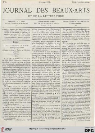 Nr. 8 (30 Avril 1881)