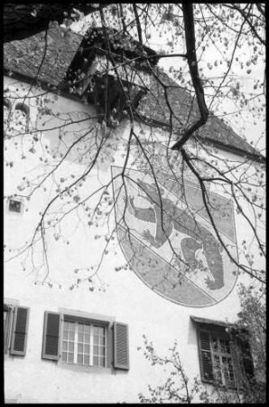 Burgdorf: Wappen, Bär, am Schlossturm