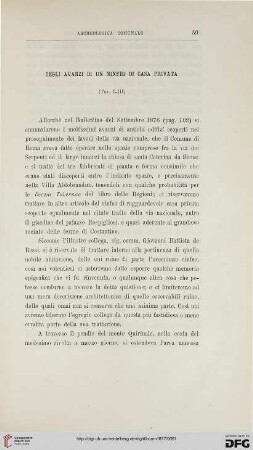 5: Degli avanzi di un Ninfeo di casa privata