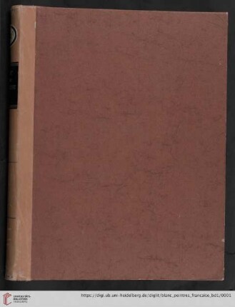 École Francaise ; Band 1: Histoire des peintres de toutes les écoles: École Francaise