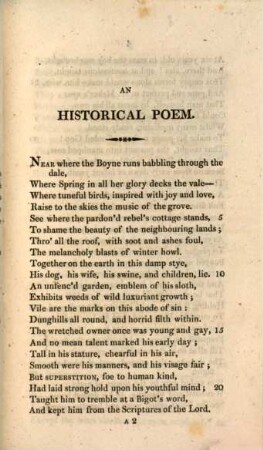 God's revenge against rebellion : an historical poem on the state of Ireland