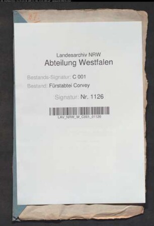 Ehemals von Falkenbergische Meiergüter in Würgassen