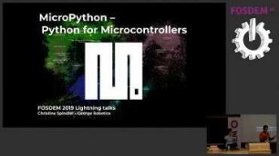 MicroPython – Python for Microcontrollers: How high-level scripting languages make your hardware project beautifuly easy