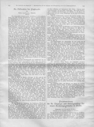 Preisbewerbung für die Heizungs- und Lüftungsanlage des neuen Reichstagsgebäudes in Berlin. II.