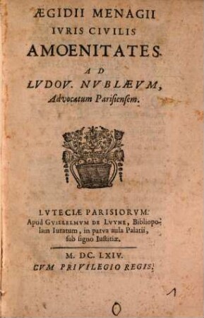 Iuris civilis amoenitates