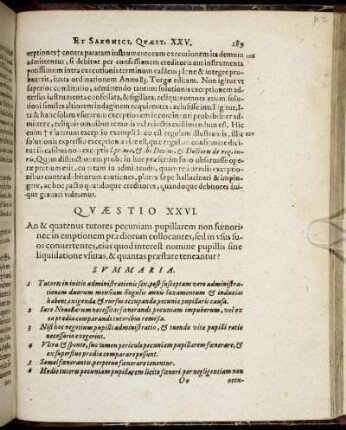 Quæstio XXVI. - Quæstio XXVIII.
