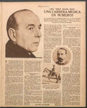 Una carrera médica en números : Los "Self-Made-Men"