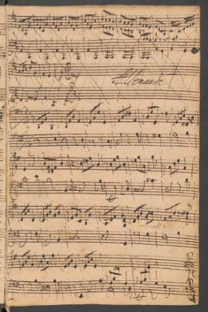 Stücke für Tasteninstrument; cemb; e-Moll