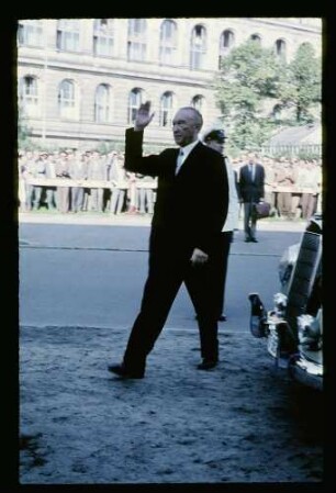 Kanzler Dr. Adenauer 1.10.58.