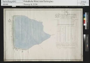 Mittlerer Großhartmannsdorfer Teich, Areal des Teiches (Zehntel Teich) abgegrenzt durch Rainsteine 1803 und 1840