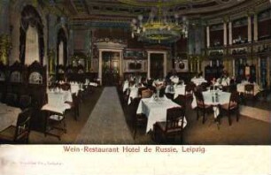 Wein-Restaurant Hotel de Russie, Leipzig