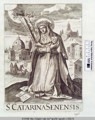 S. Catarina Senensis.