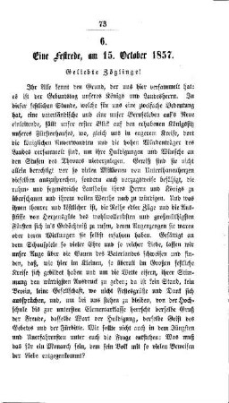Eine Festrede, am 15. October 1857