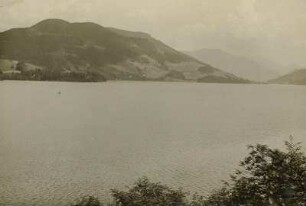 Österreich. Blick über den Sankt Wolfgangsee