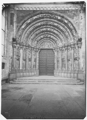 Freiberg. Goldene Pforte am Dom