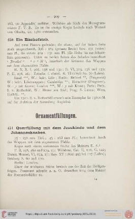Ornamentfüllungen (Nr. 451 - 475)