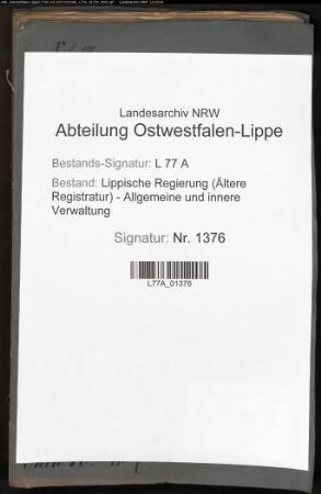 Verwaltung und Rechnungswesen des Damenstifts zu Lippstadt, Bd. 7