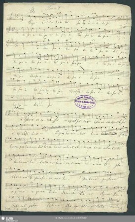 Masses - Mus.2-D-504 : Coro maschile