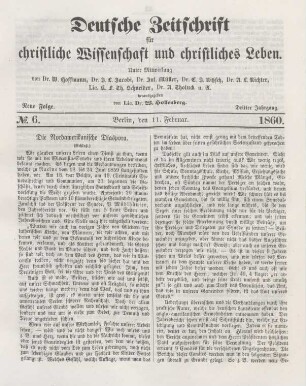 41-45 Die Nordamerikanische Diaspora : Schluß