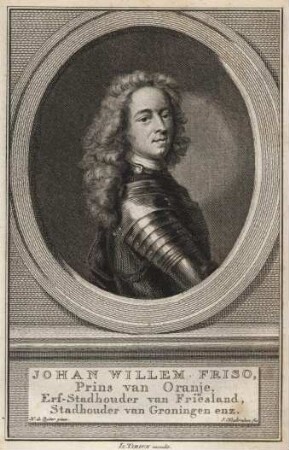 Johann Wilhelm Friso Fürst zu Oranien und Nassau-Diez (1687 - 1711)