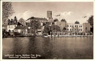 Postkarte, Lagow (Łagów)
