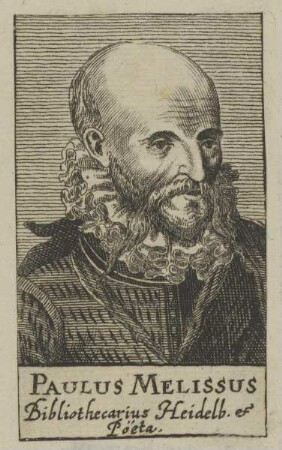 Bildnis des Paulus Melissus