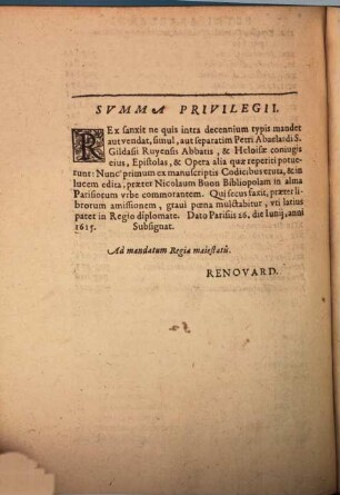 Petri Abaelardi, Filosofi Et Theologi Abbatis Rvyensis, Et Heloisae Conivgis Eivs, Primae Paracletensis Abbatissae, Opera