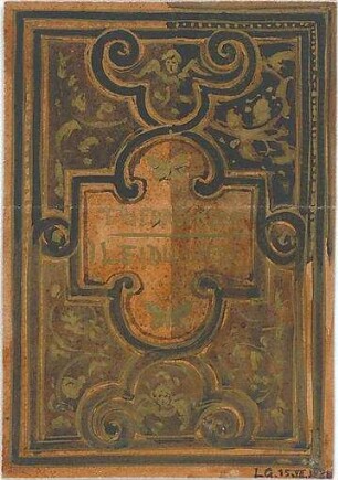 Gmelin, Leopold; Sammlung Gmelin: Handzeichnungen - Folio 5 - Ornament (Ansicht)