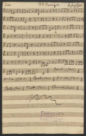 3.te Trompete [Tromba III]