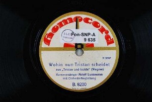 Wohin nun Tristan scheidet : aus "Tristan und Isolde" / (Wagner)