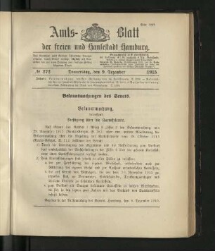 No. 272, 9. Dezember 1915