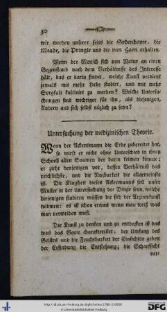 Untersuchung der medizinischen Theorie.