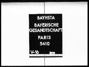 Bömmerl, Johann Baptist, aus Wiesent, Bezirksamt Regensburg, Weinhändler in Paris