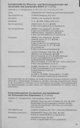 Kontaktstelle für Wissens- und Technologietransfer