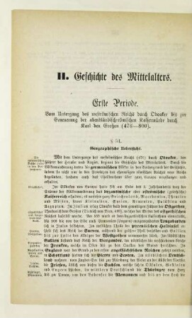 § 51. Geographische Übersicht