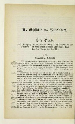 § 51. Geographische Übersicht