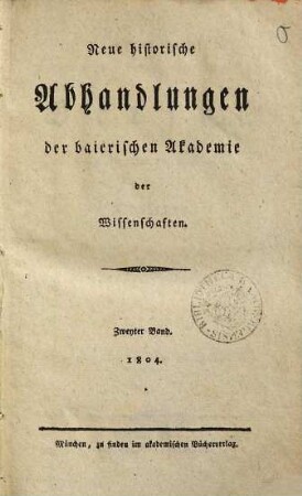 Franz Rids Versuch über die ursprünglichen Sitze der Ambronen