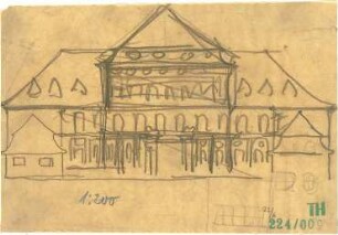 Fischer, Theodor; Kiel; Studentenheim Seeburg - Ansicht