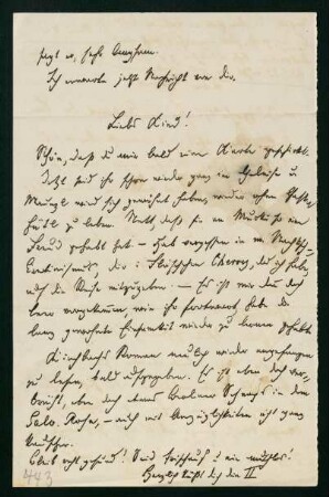 Brief vom 1. Mai 1882