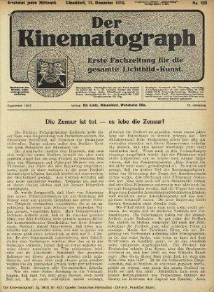 Der Zensur ist tot- es lebe die Zensur !