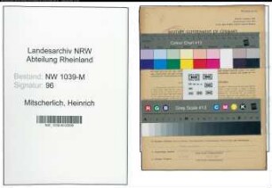 Entnazifizierung Heinrich Mitscherlich , geb. 12.10.1894 (Kohlenhaendler)