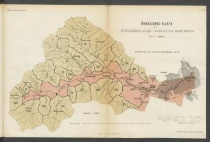 Taf. IX. Übersichts-Karte des Niederschlags-Gebietes der Wien.