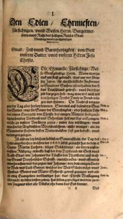 Schatzkammer heiliger Göttlicher Schrifft ... : Alles allein auß der Bibel, Altes vnd Newes Testaments zusamen getragen, vnd in gute richtige Ordnung gesetzt, vnd ordenlich außgetheilet, 2. Der ander Theil, Darinnen die heiligen zehen Gebott auß Gottes Wort gründtlich erkläret werden