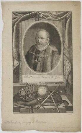 Bildnis des Albertus Hertzog in Bayern