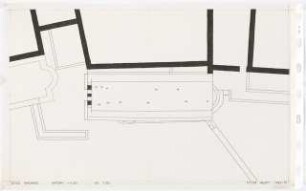 Kirchen auf Ios: Kirche, Agios Nikolaos, Grundriss 1:50