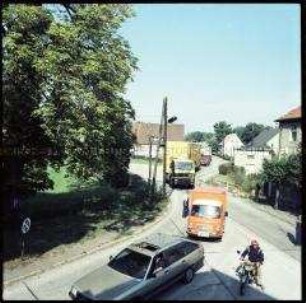Straße am Hafen von Königswusterhausen