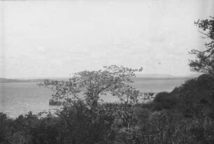 Landschaft bei Mombasa : Blick vom Land aus auf eine Bucht und deren Landschaft bei Mombasa