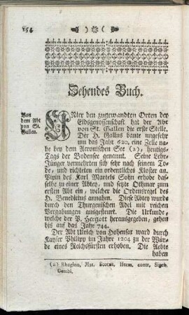 Zehendes Buch.