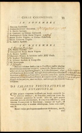 De Salariis Procuratorum Et Notariorum.